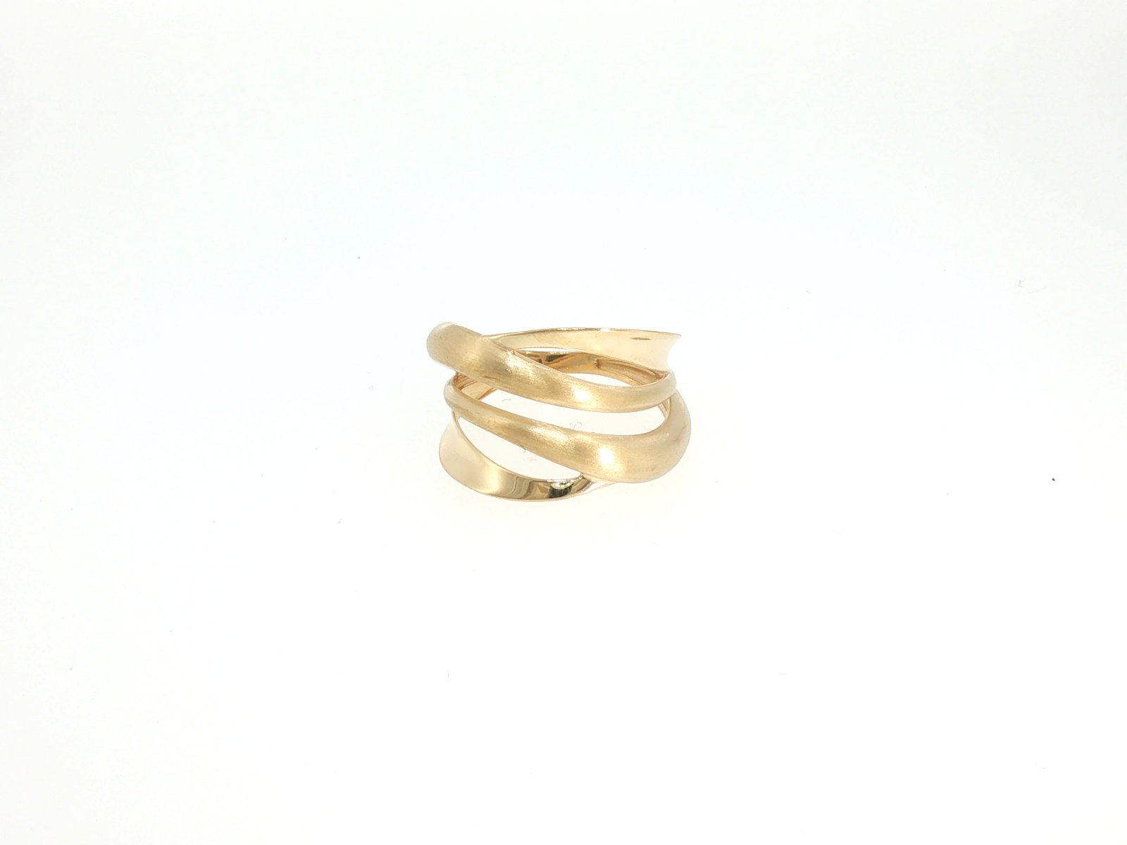Ring in Tri Tone 18k Gold 18k — Anéis — Tri Tone Gold 18k