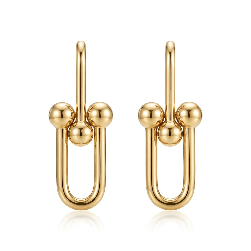 Aretes en Oro amarillo 18k — Aretes — Oro amarillo 18k