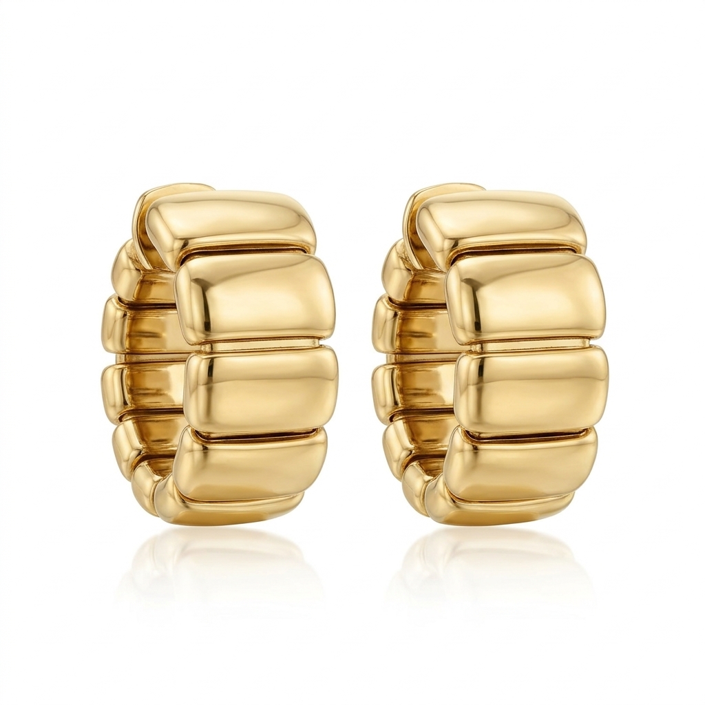 Aretes en Oro amarillo 18k — Aretes — Oro amarillo 18k