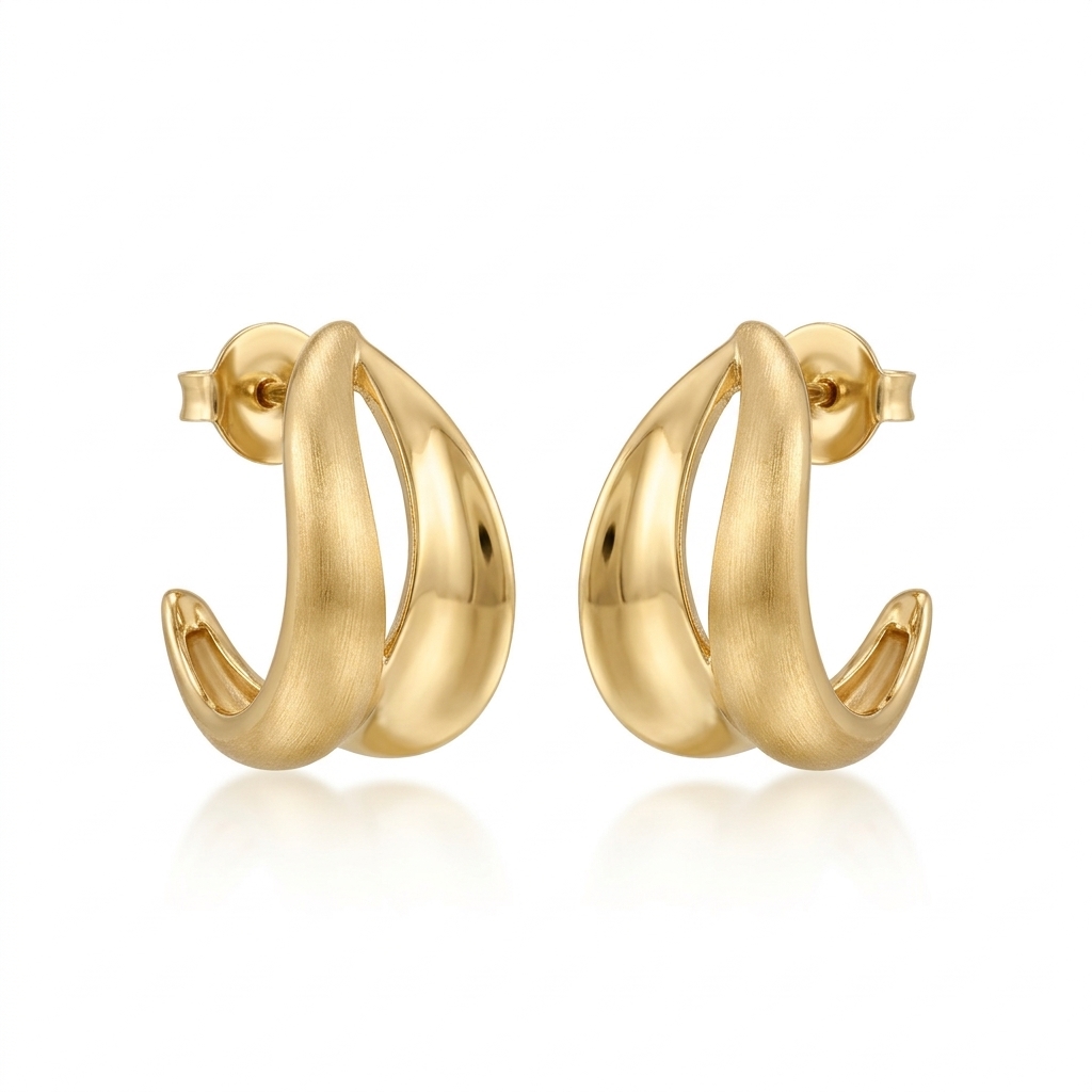 Earrings in Yellow Gold 18k — Earrings — Yellow Gold 18k