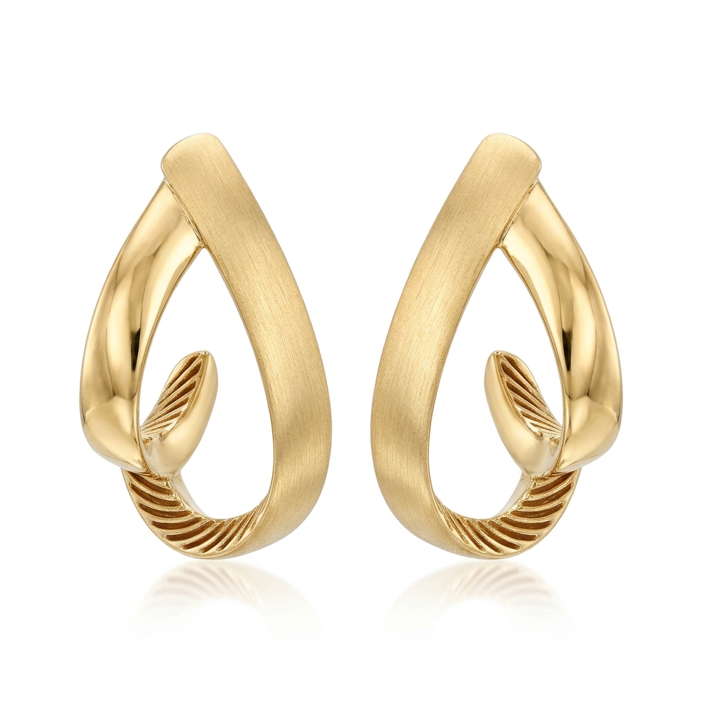 Aretes en Oro amarillo 18k — Aretes — Oro amarillo 18k