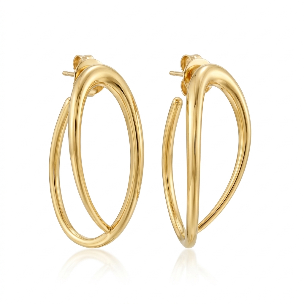 Earrings in Yellow Gold 18k — Earrings — Yellow Gold 18k