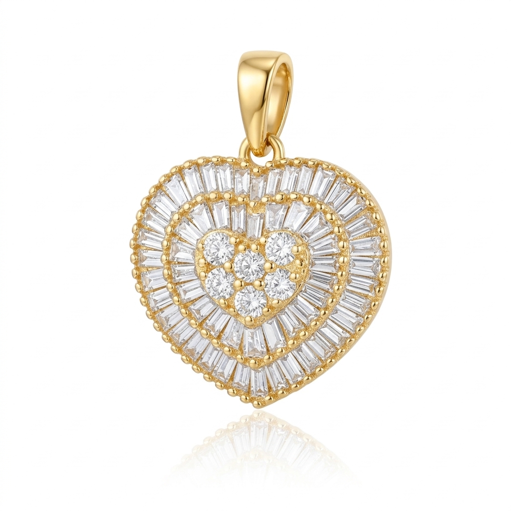 Dije en Oro amarillo 18k con Diamante — Dijes — Oro amarillo 18k