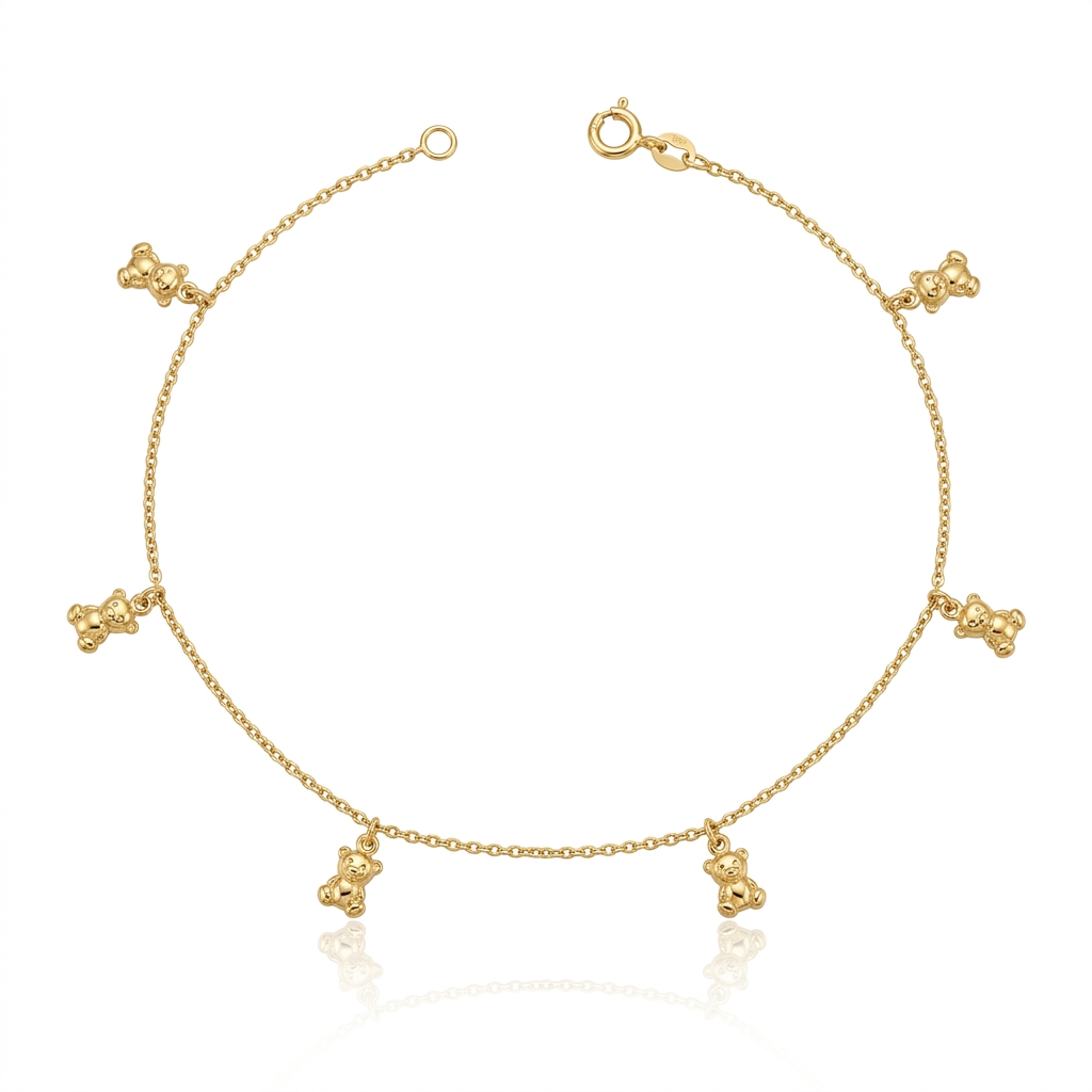 Tobillera en Oro amarillo 18k — Tobilleras — Oro amarillo 18k